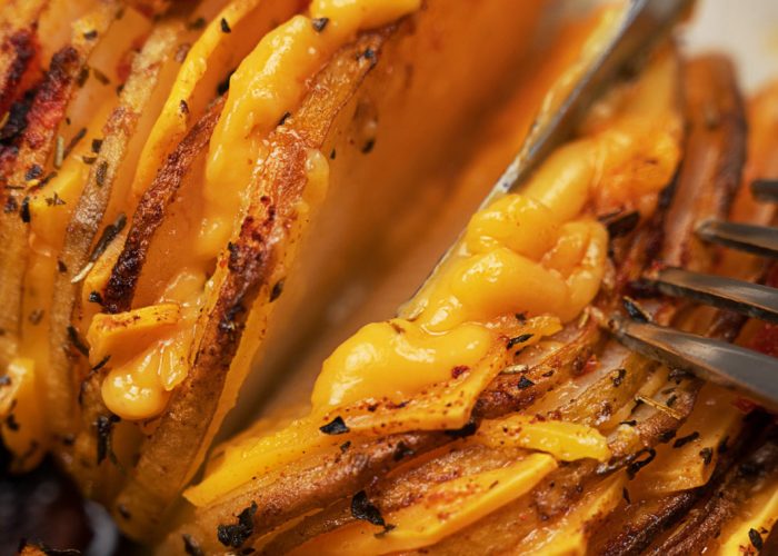 Patatas Hasselback